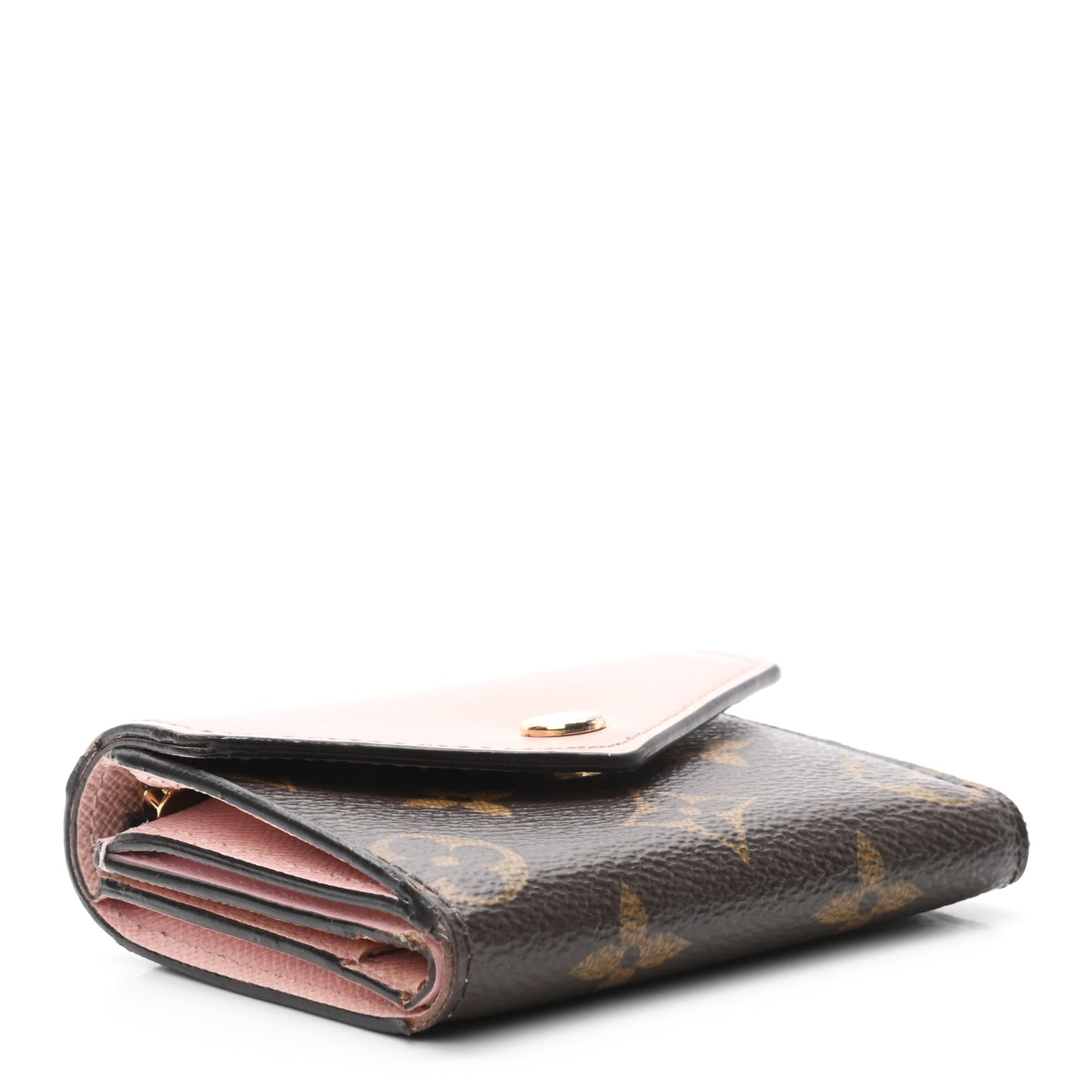 Monogram Zoe Wallet Rose Ballerine