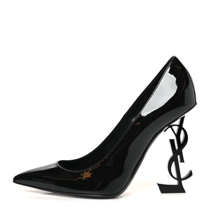 Saint Laurent Patent Opyum 110 Pumps 36.5 Black 1 of 9