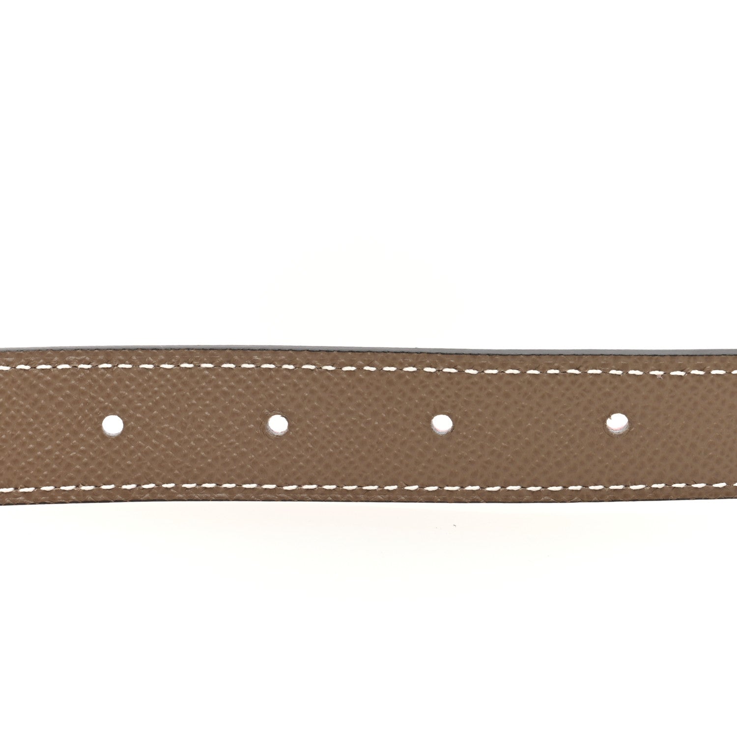 Hermes Swift Epsom H Email Belt 80 32 Rose Sakura Etoupe 5 of 6