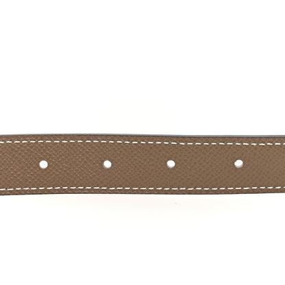 Hermes Swift Epsom H Email Belt 80 32 Rose Sakura Etoupe 5 of 6