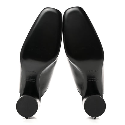 Hermes Nappa Detail Mules 40 Black 5 of 9