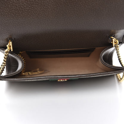 Gucci GG Supreme Monogram Web Mini Rajah Slim Flap Shoulder Bag Beige New Acero 5 of 11