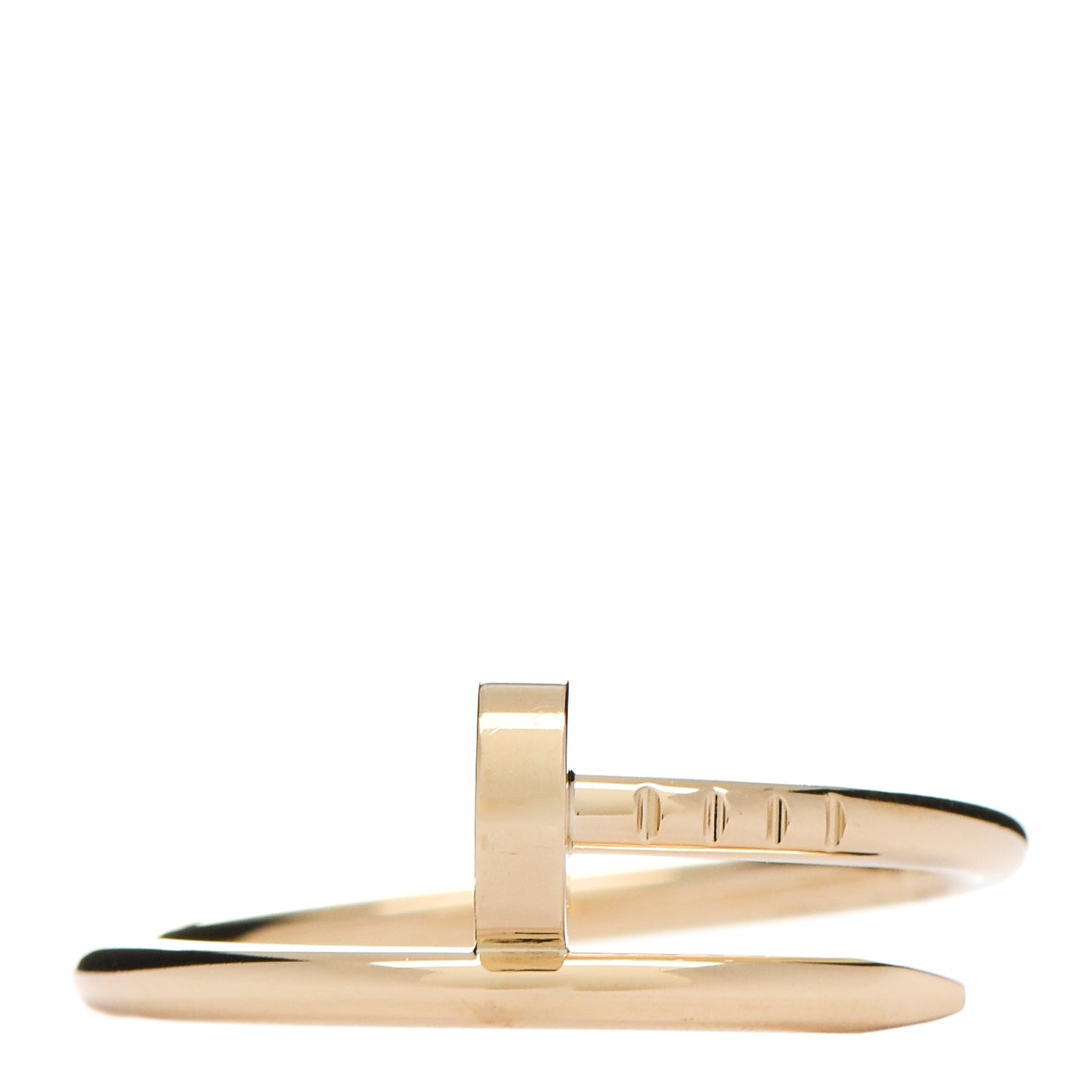 18K Yellow Gold Small Juste Un Clou Ring 54 6.75