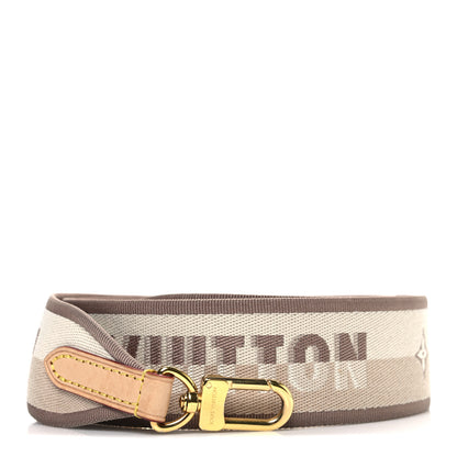 Louis Vuitton Jacquard Speedy Bandouliere 20 Shoulder Strap Beige 1 of 4