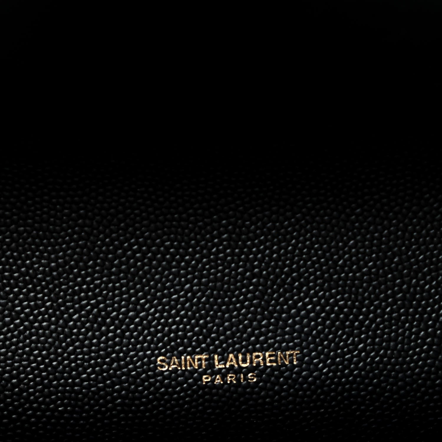 Saint Laurent Grain De Poudre Monogram Cassandra Chain Wallet Black Rouge Legion 6 of 8