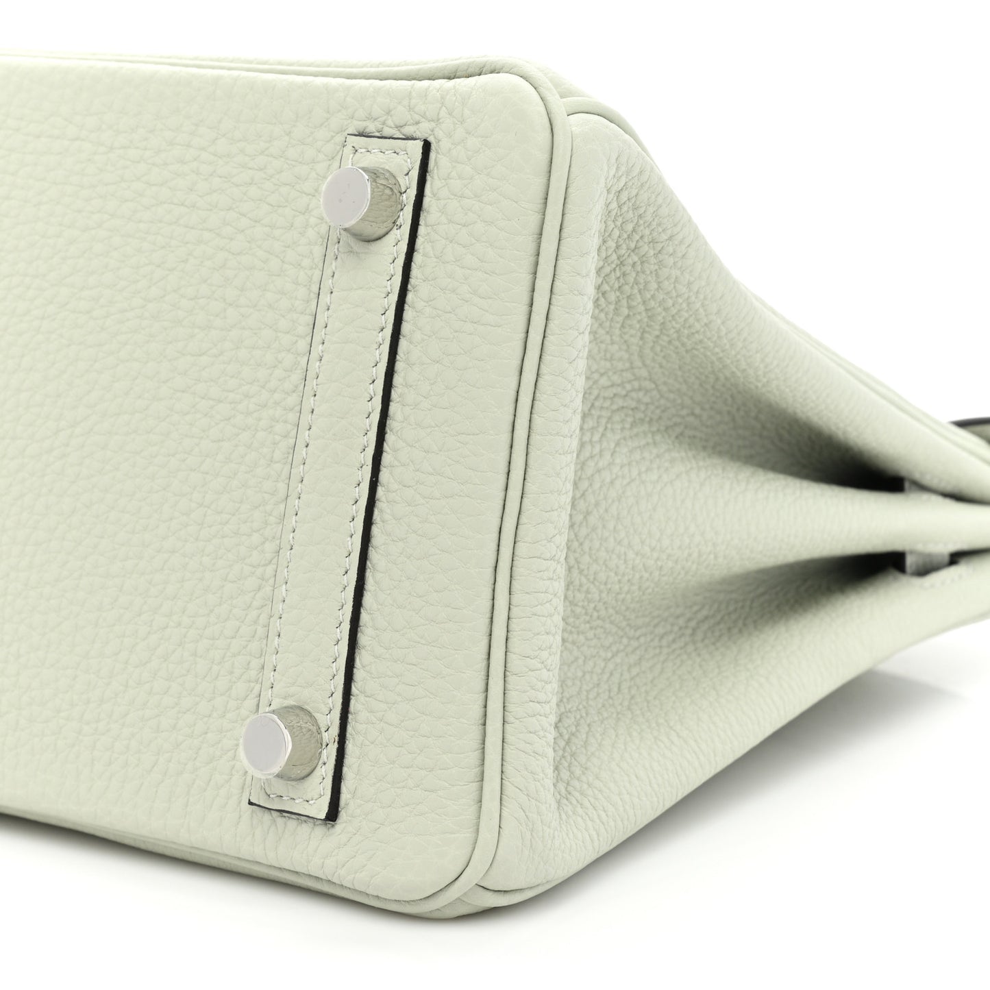 Togo Birkin 25 Gris Neve