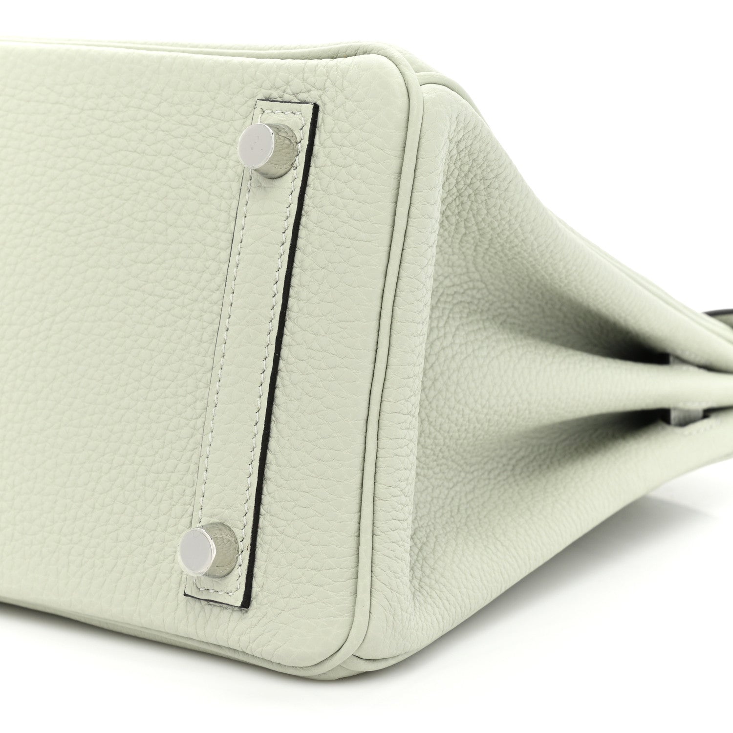 Hermes Togo Birkin 25 Gris Neve 7 of 9