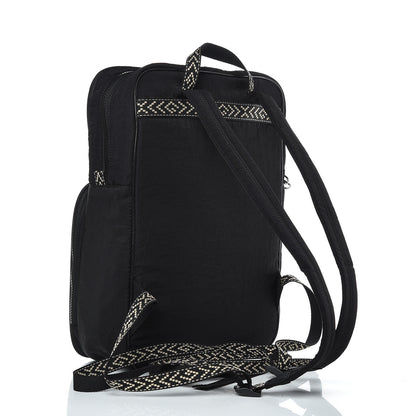 Gucci Nylon Twill 80s Logo Patch Backpack Black 3 of 8