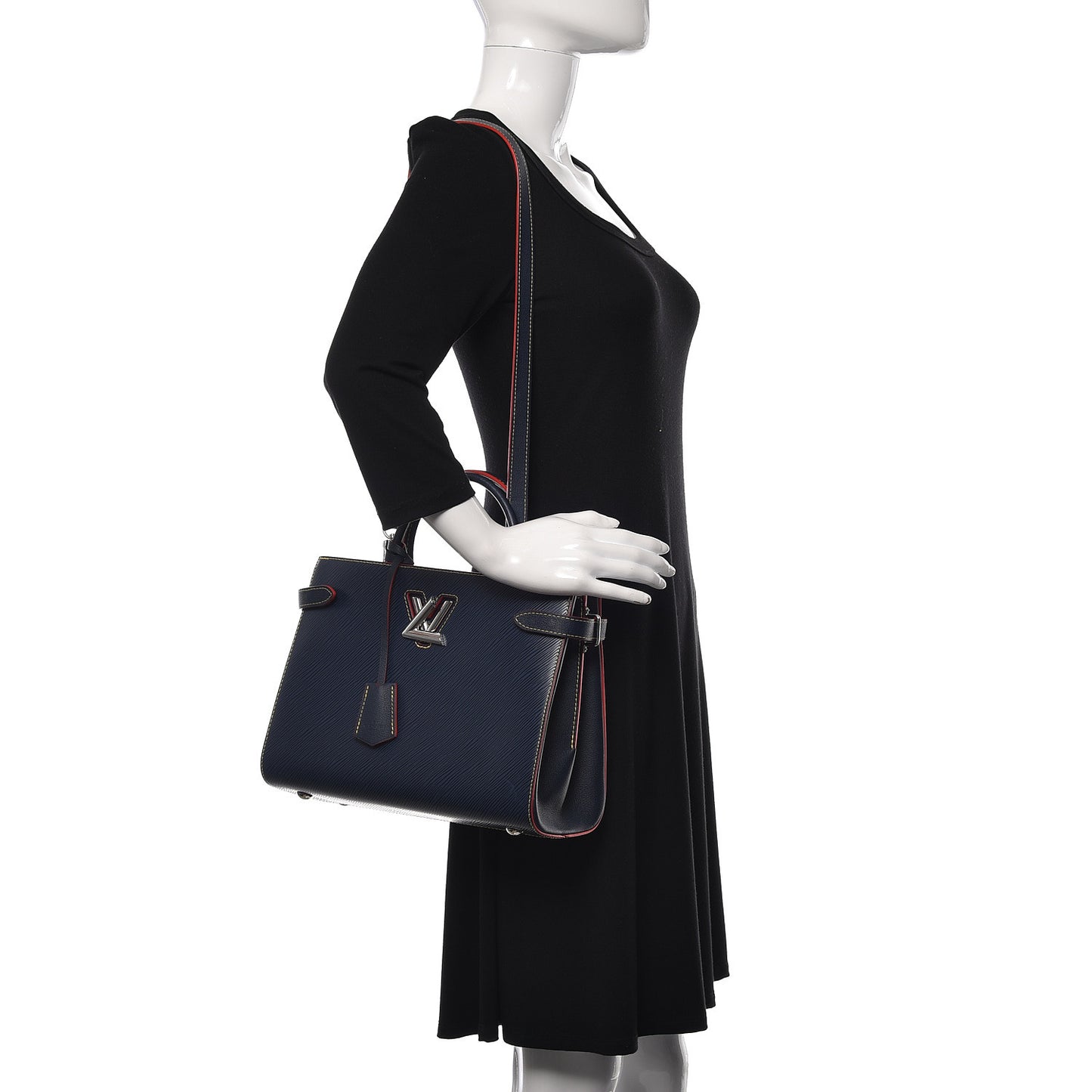 Epi Twist Tote Indigo