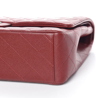 Chanel Caviar Quilted Maxi Double Flap Red 9 of 10