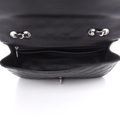 Chanel Caviar Quilted Jumbo Single Flap Black 5 of 11