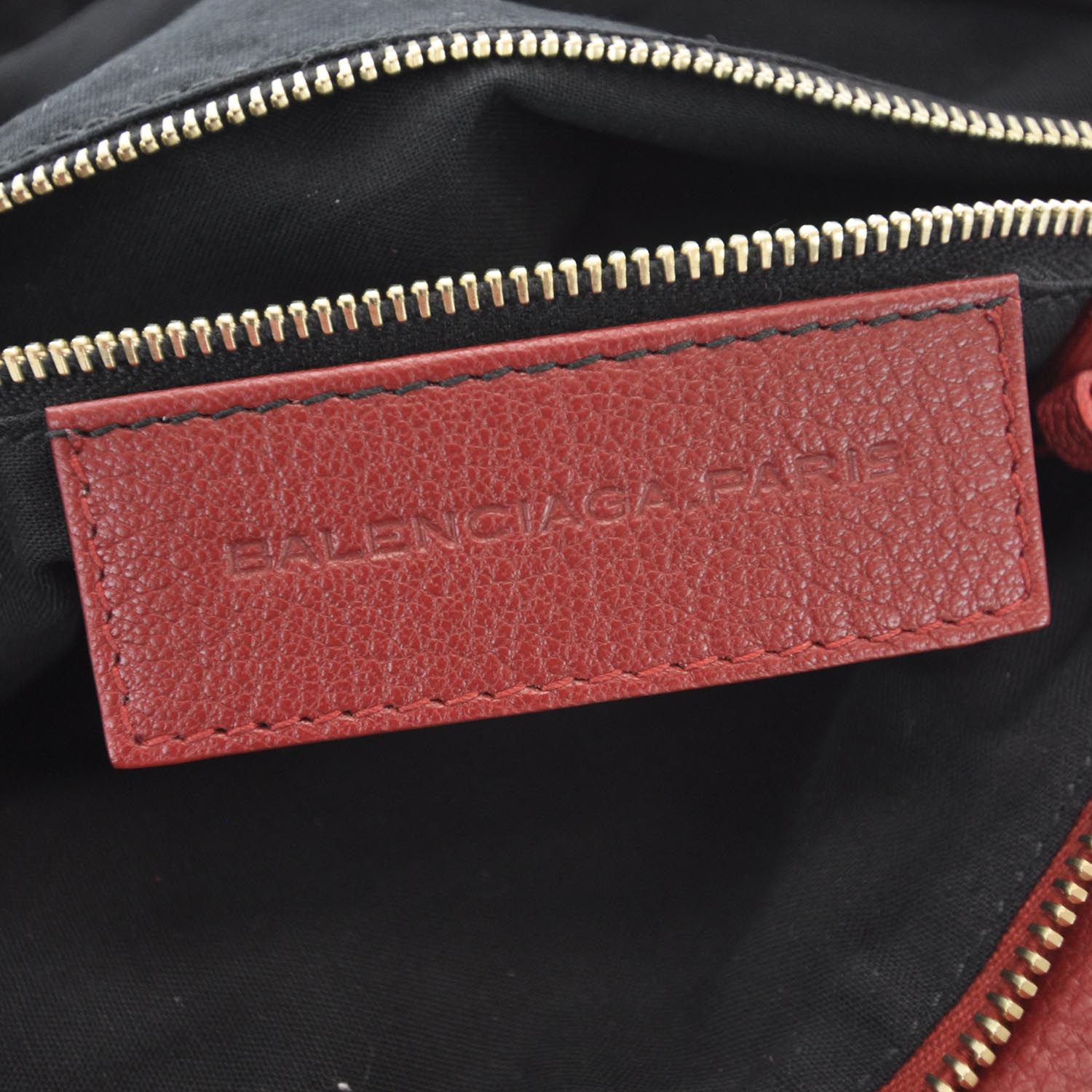 Balenciaga Chevre Premier Clutch Red 6 of 7