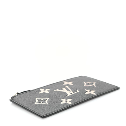 Louis Vuitton Empreinte Monogram Giant Crafty Pochette Felicie Zippered Insert Black 4 of 8