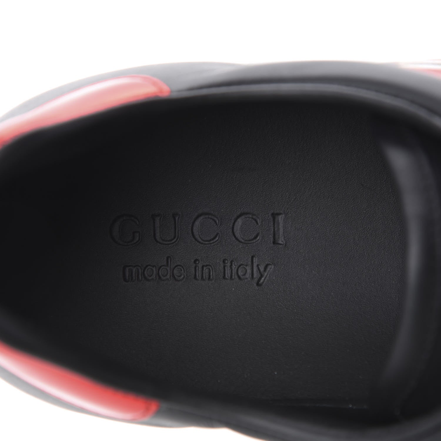 Gucci Calfskin Kingsnake Mens Ace Sneakers 9 Black Multicolor 8 of 10