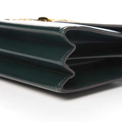 Gucci Azalea Calfskin Small Sylvie 1969 Top Handle Bag Green 12 of 13