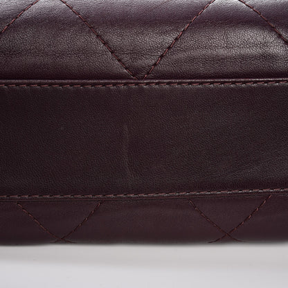 Chanel Lambskin Quilted Large Soft Touch Flap Burgundy 15 of 17