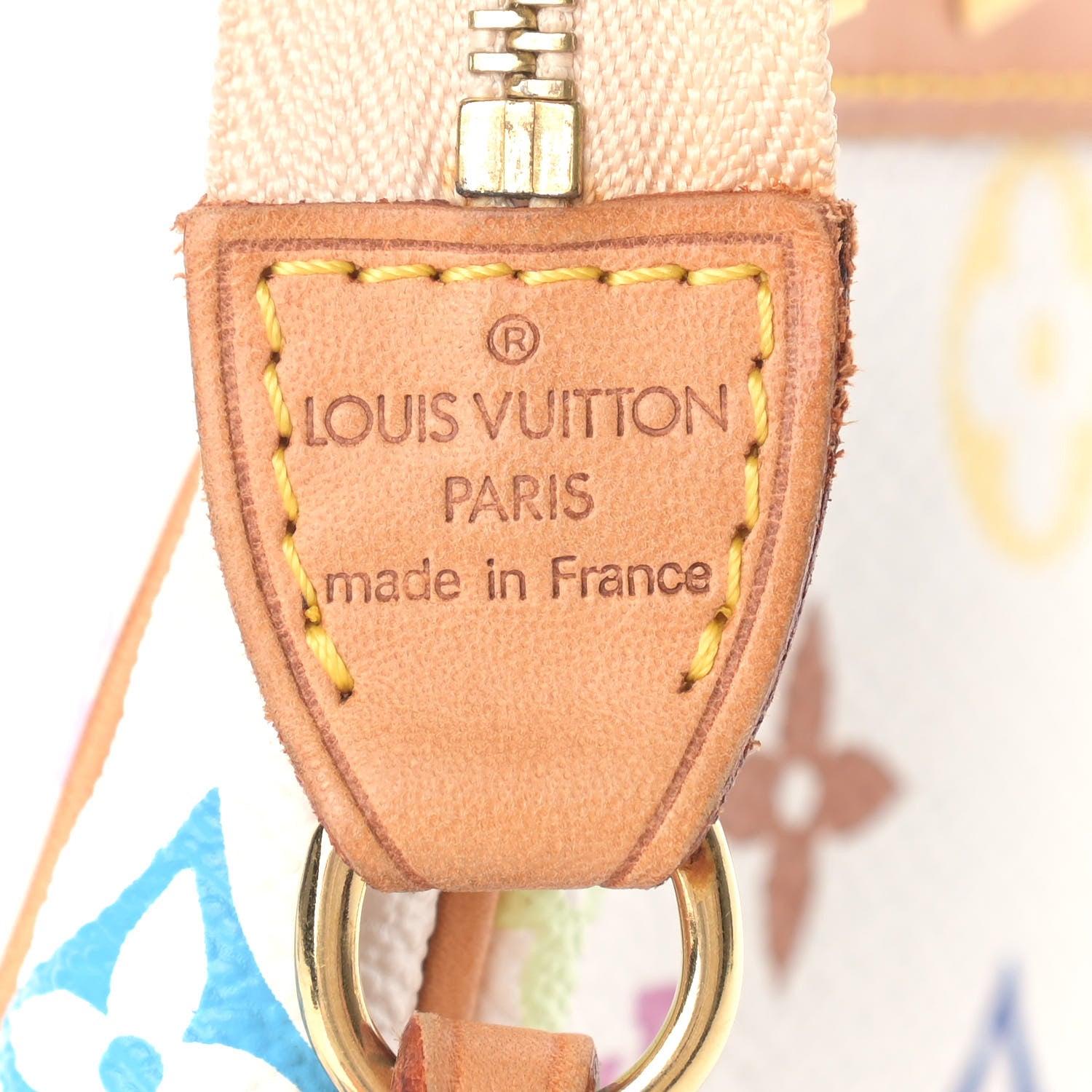 Louis Vuitton Monogram Multicolor Pochette Accessories White 5 of 12