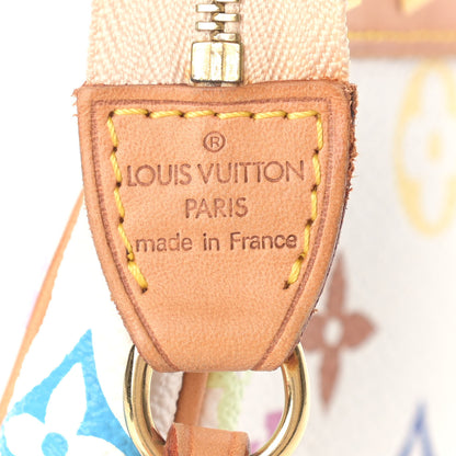 Louis Vuitton Monogram Multicolor Pochette Accessories White 5 of 12