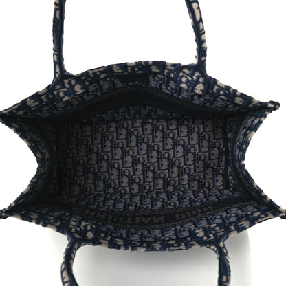 Christian Dior Oblique Medium Book Tote Blue Multicolor 5 of 10