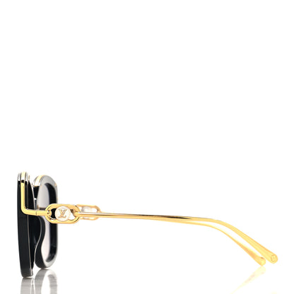 Louis Vuitton Monogram Pearl Square Z1932W Sunglasses Black 3 of 7
