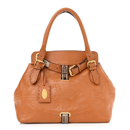 Fendi Cuoio Romano Selleria Small Villa Borghese Tote Meile Beige 1 of 13
