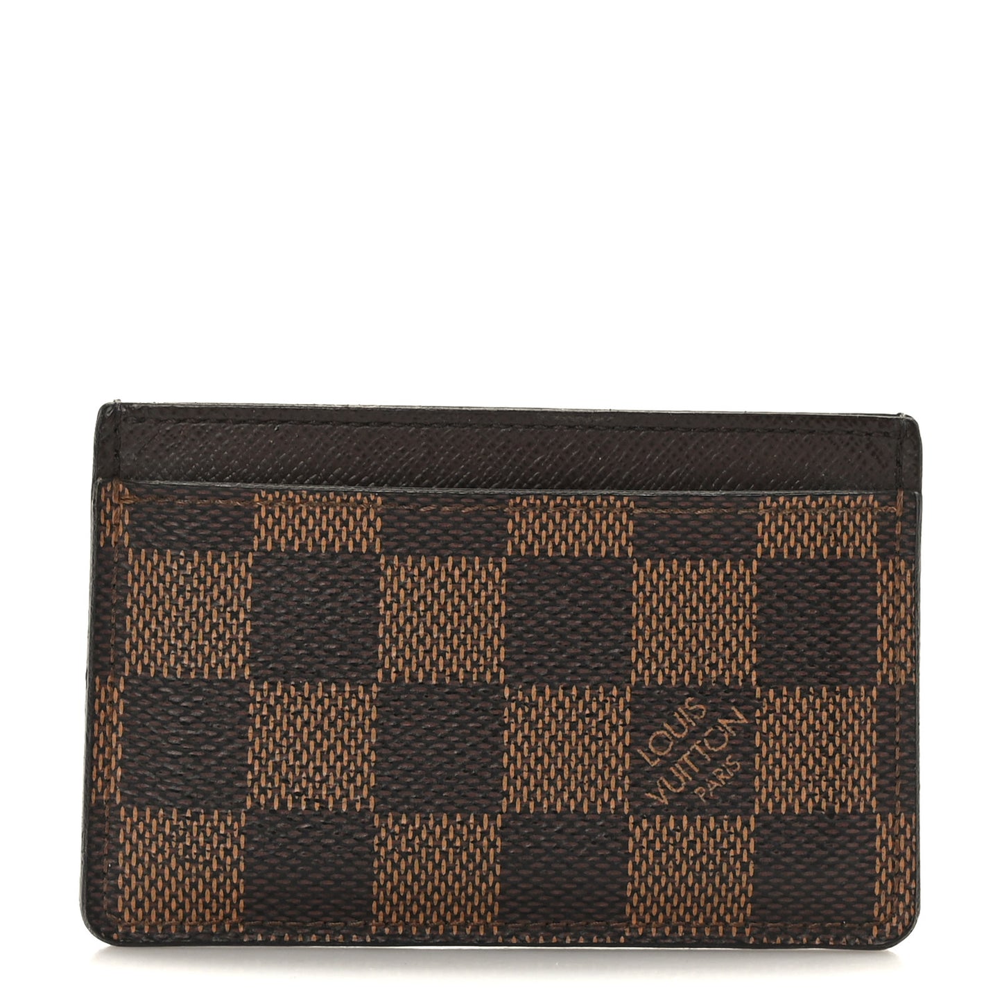 Damier Ebene Card Holder