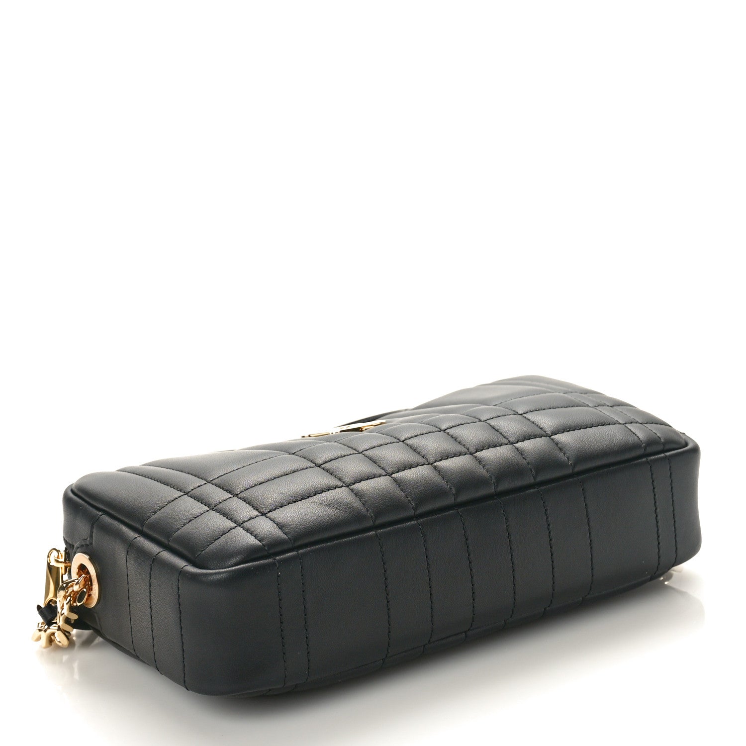 Burberry Calfskin Quilted Small Lola Camera Bag Black 4 of 9