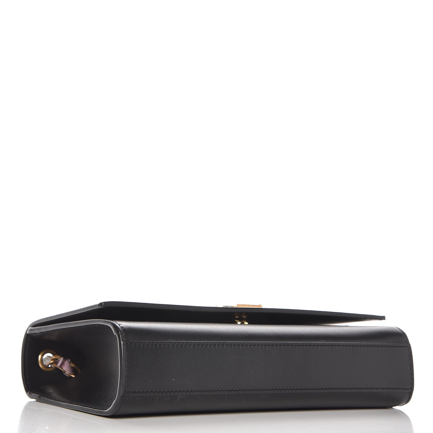 Saint Laurent Calfskin Medium Monogram Kate Satchel Black Multicolor 4 of 6