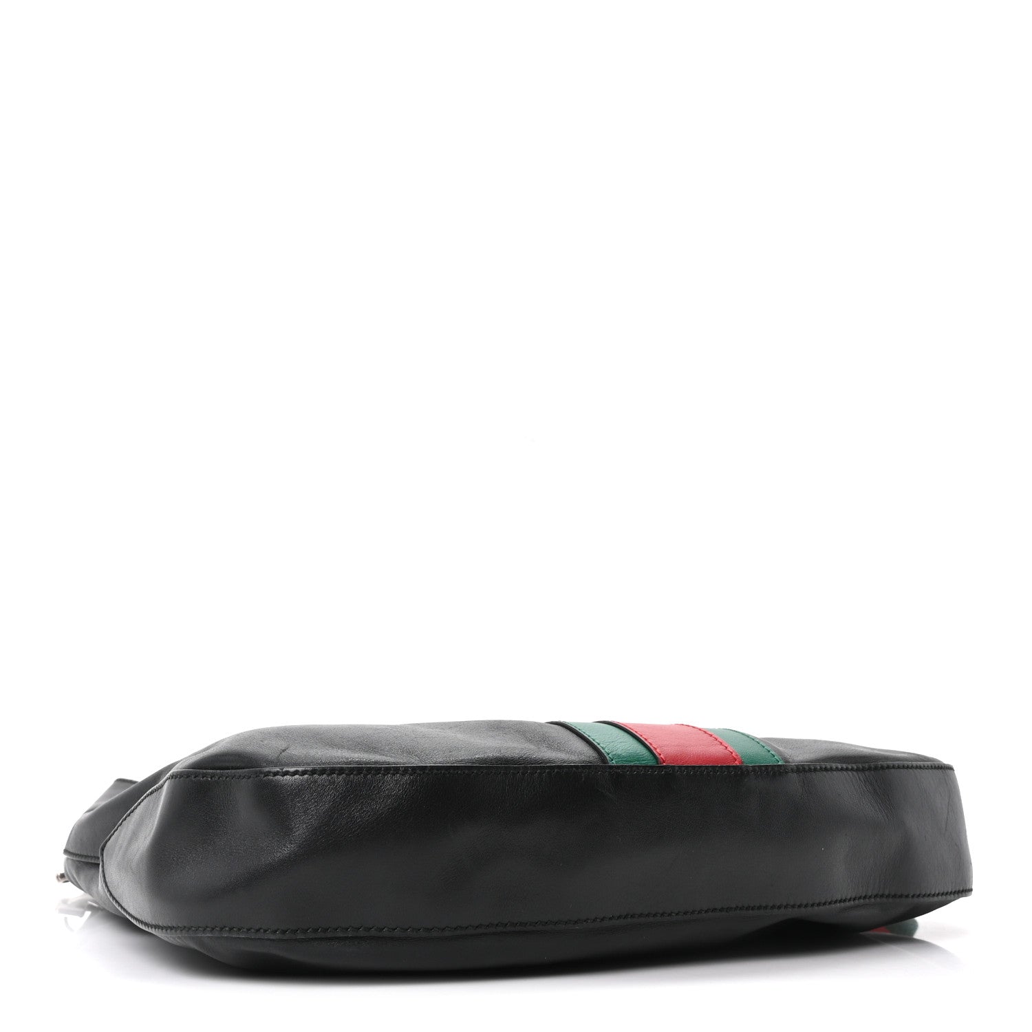 Gucci Calfskin Web Stripe Medium Dionysus Hobo Black 4 of 10