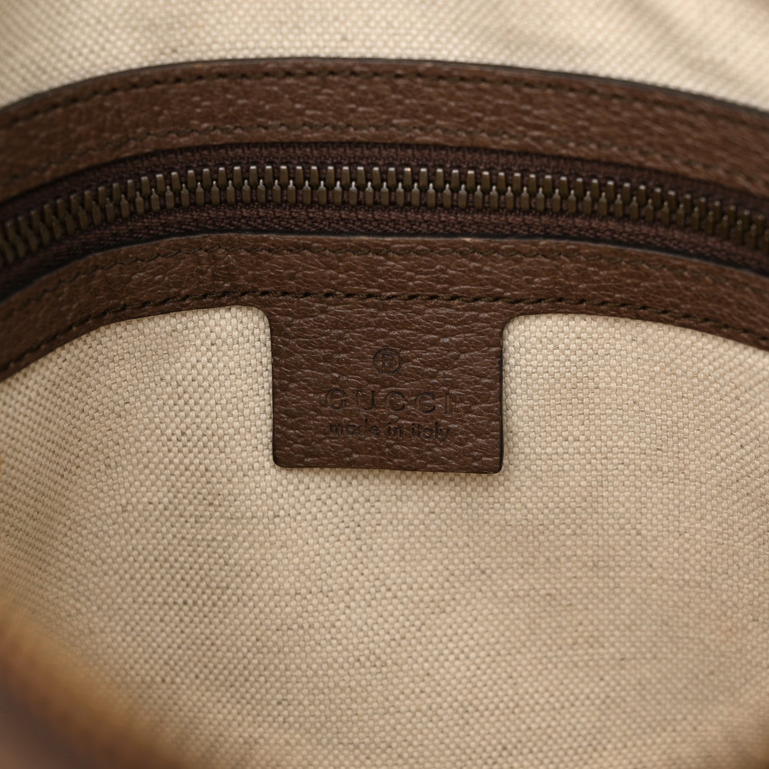Gucci GG Supreme Monogram Web Small Ophidia Messenger Bag Brown 6 of 11