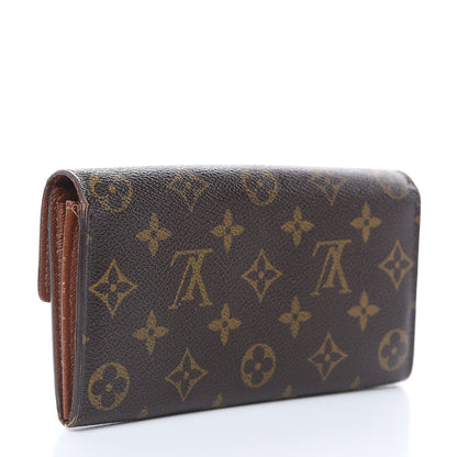 Louis Vuitton Monogram Sarah Wallet 3 of 17