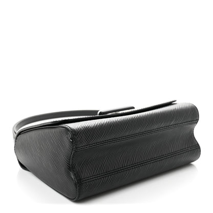 Louis Vuitton Epi Twist Shoulder Bag MM Matte Black 3 of 9