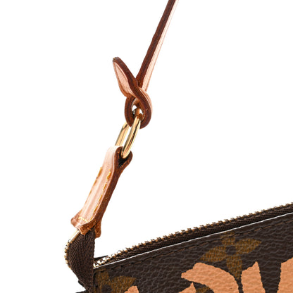 Louis Vuitton Monogram Graffiti Pochette Accessories Peach 11 of 11