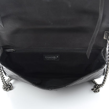 Chanel Calfskin Quilted Dallas Saddle Bag Black 5 of 10