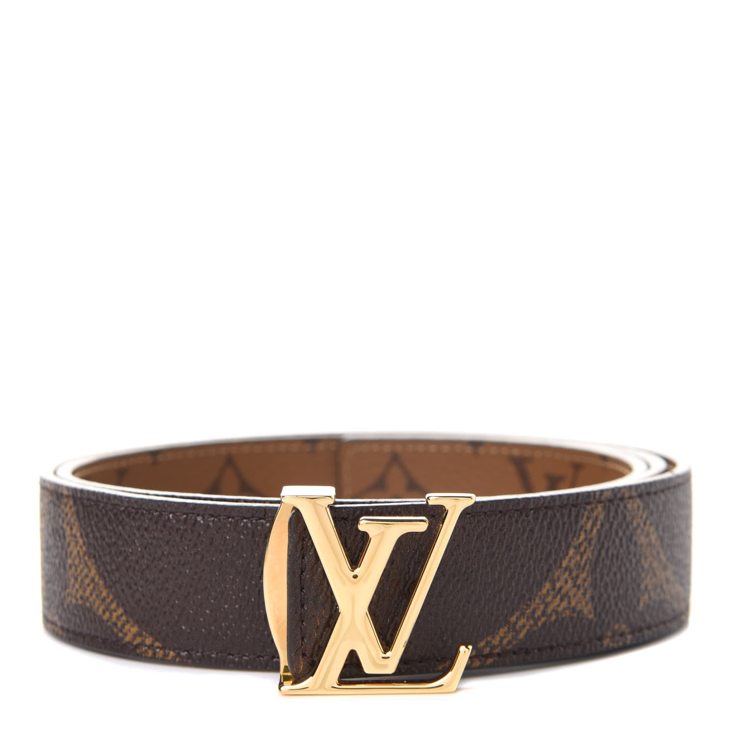 Louis Vuitton Giant Monogram 30mm LV Iconic Reversible Belt 85 34 1 of 4