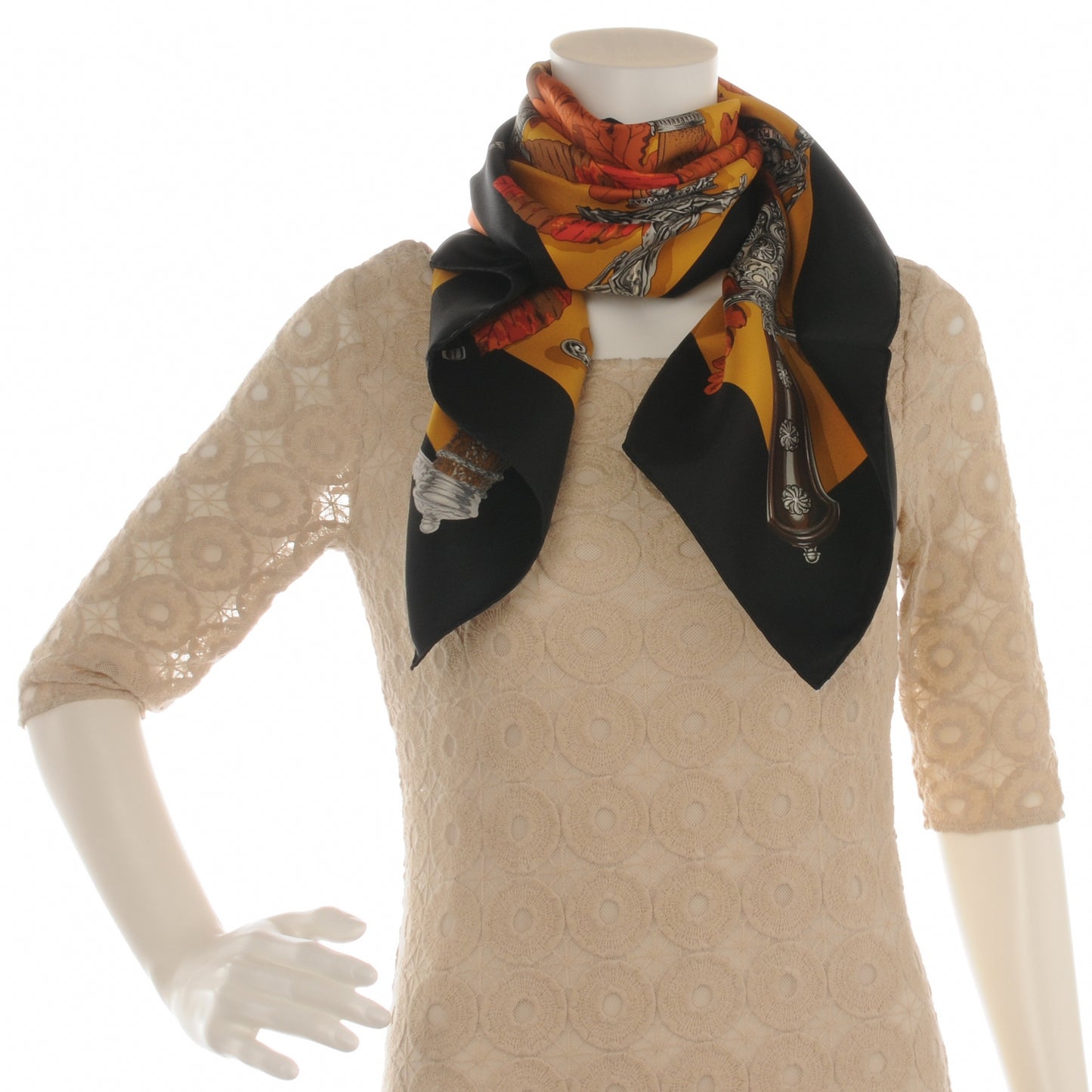 Silk Au Plus Dru Scarf 90
