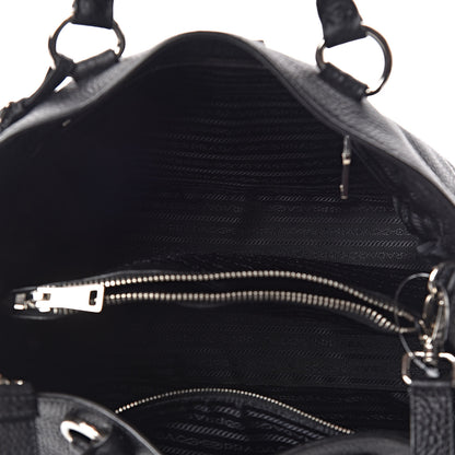 Prada Vitello Daino Tote Black 5 of 11