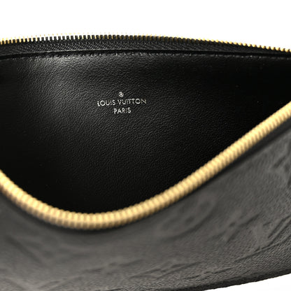 Louis Vuitton Empreinte Pochette Felicie Chain Wallet Black 9 of 15