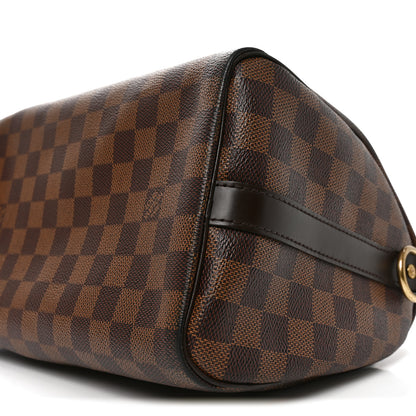 Louis Vuitton Damier Ebene Speedy Bandouliere 25 9 of 10