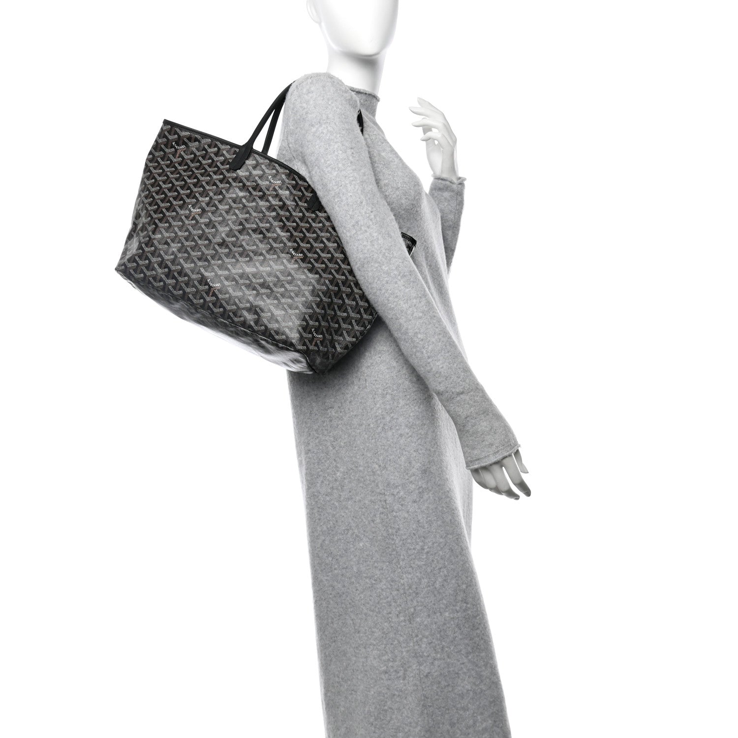 Goyard Goyardine Saint Louis PM Black 2 of 16