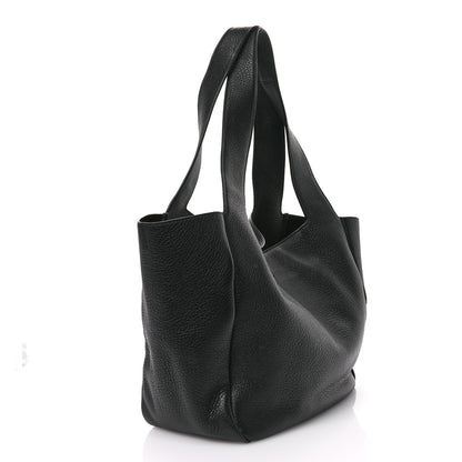 Saint Laurent Grained Deerskin Bea Tote Black 3 of 10