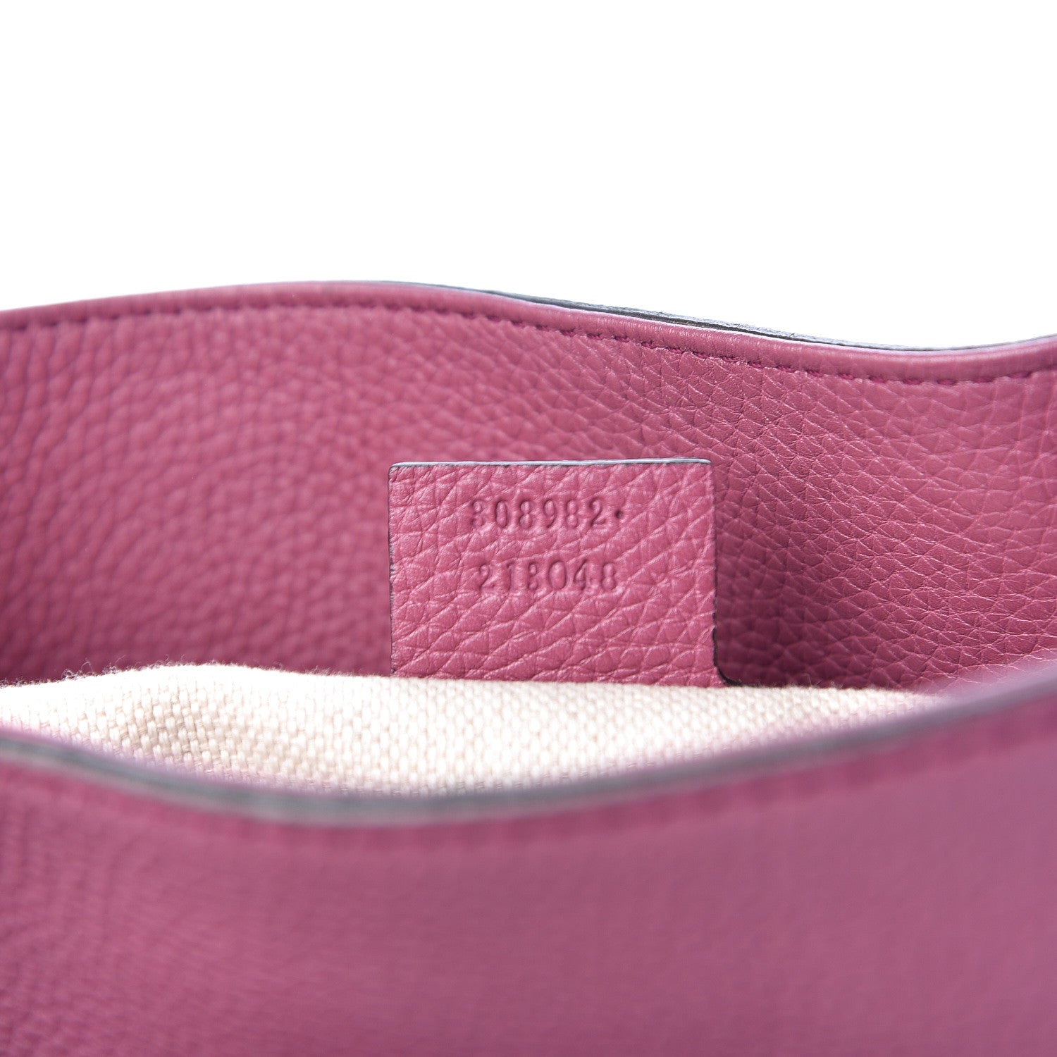 Gucci Pebbled Calfskin Medium Soho Chain Shoulder Bag Peonia Flower 6 of 15