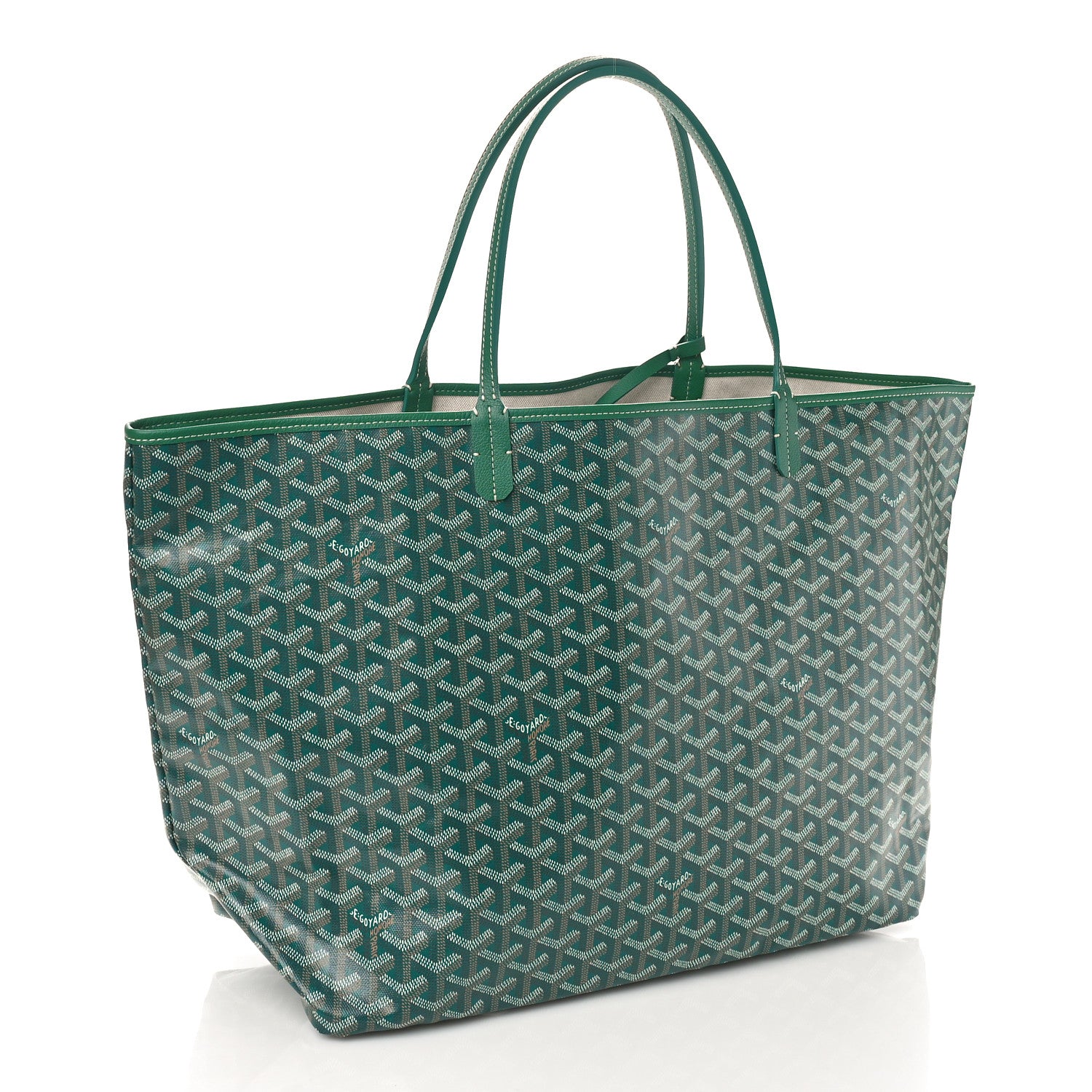 Goyard Goyardine Saint Louis GM Green 4 of 8