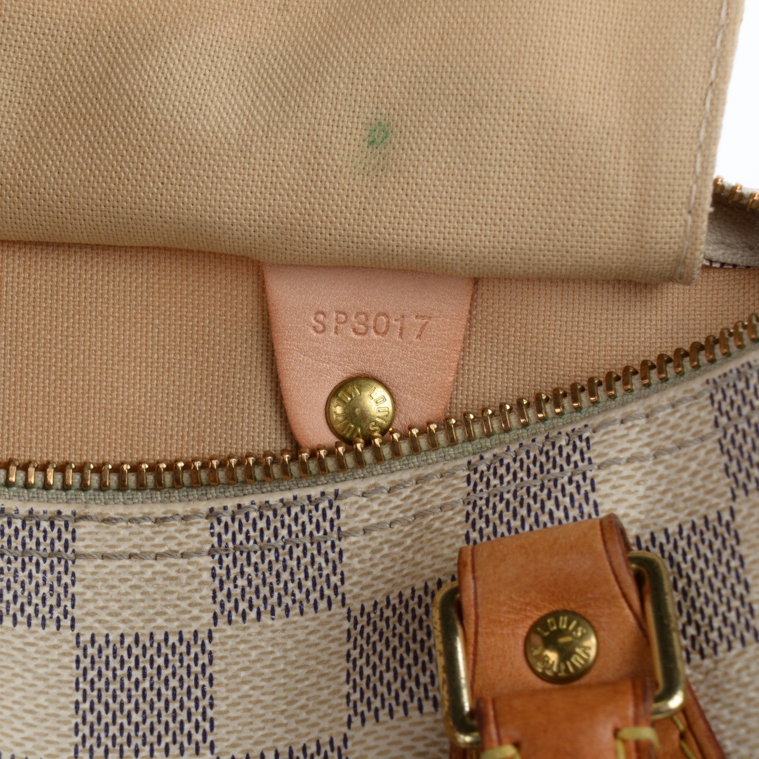 Louis Vuitton Damier Azur Speedy 25 10 of 13