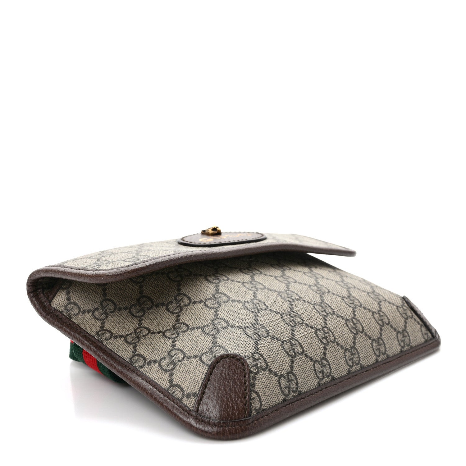 Gucci GG Supreme Monogram Neo Vintage Web Belt Bag Brown 4 of 8