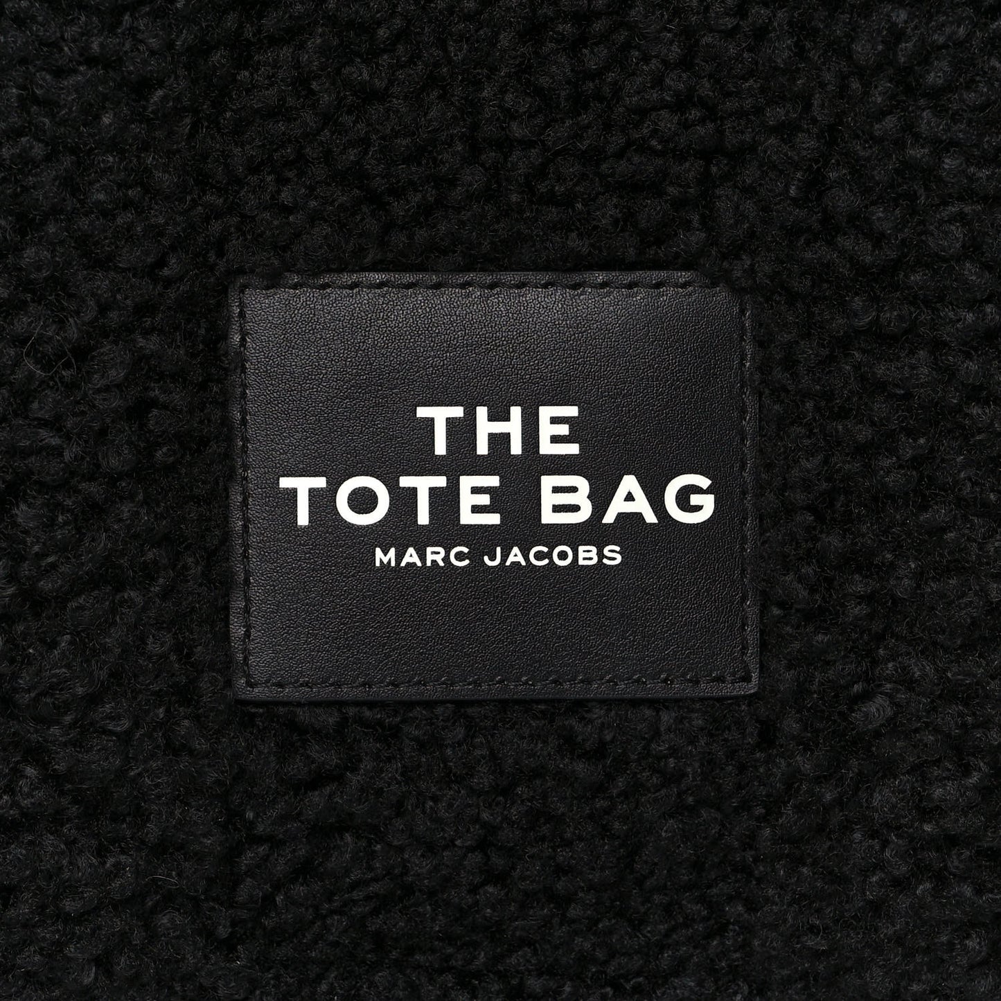 Polyester Cotton Mini The Teddy Traveler Tote Bag Black