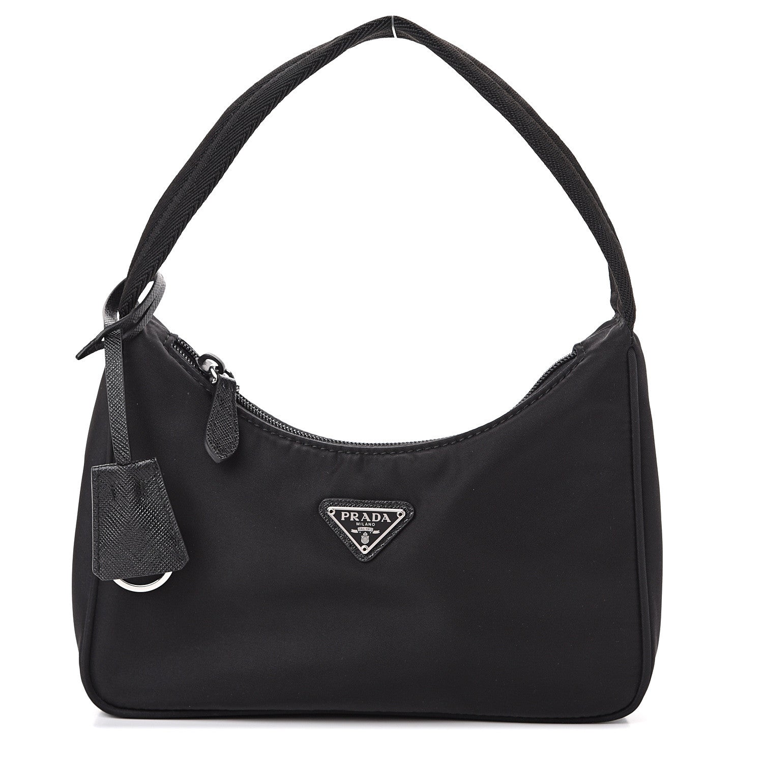 Prada Tessuto Nylon Mini Re-Edition 2000 Bag Black 1 of 9