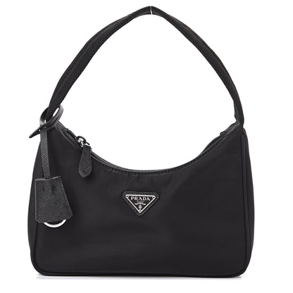 Prada Tessuto Nylon Mini Re-Edition 2000 Bag Black 1 of 9