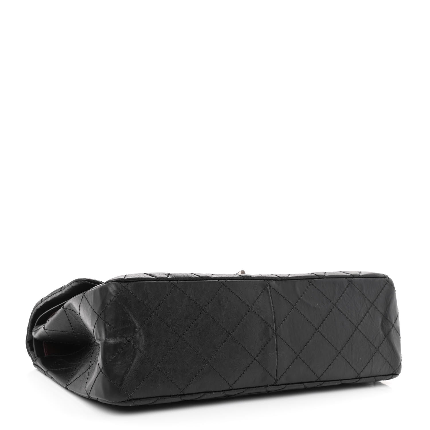 Chanel Aged Calfskin Quilted 2.55 Reissue 227 Flap Black 4 of 12