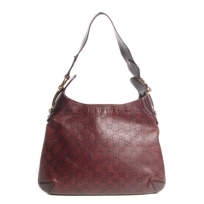 Gucci Guccissima Creole Hobo Chocolate 1 of 7
